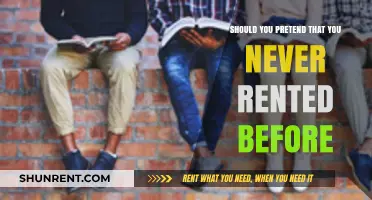 Should You Pretend to Be a First-Time Renter? Pros and Cons