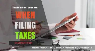 Should You Deduct Rent on Your Taxes? What to Know