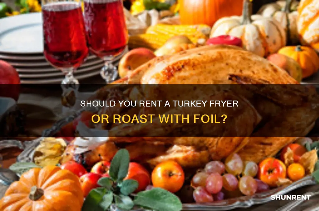 should you rent a turkey with foil