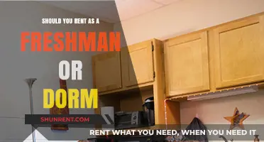 Rent or Dorm: The Best Housing Choice for Freshmen