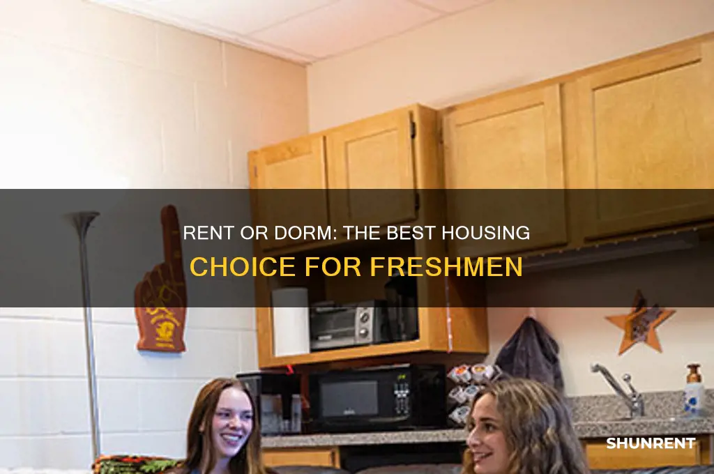 should you rent as a freshman or dorm