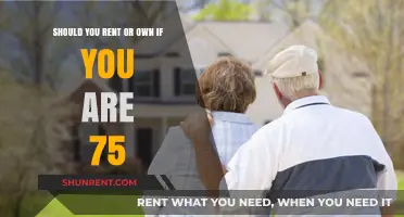 Renting vs. Owning at 75: Financial Wisdom for Seniors