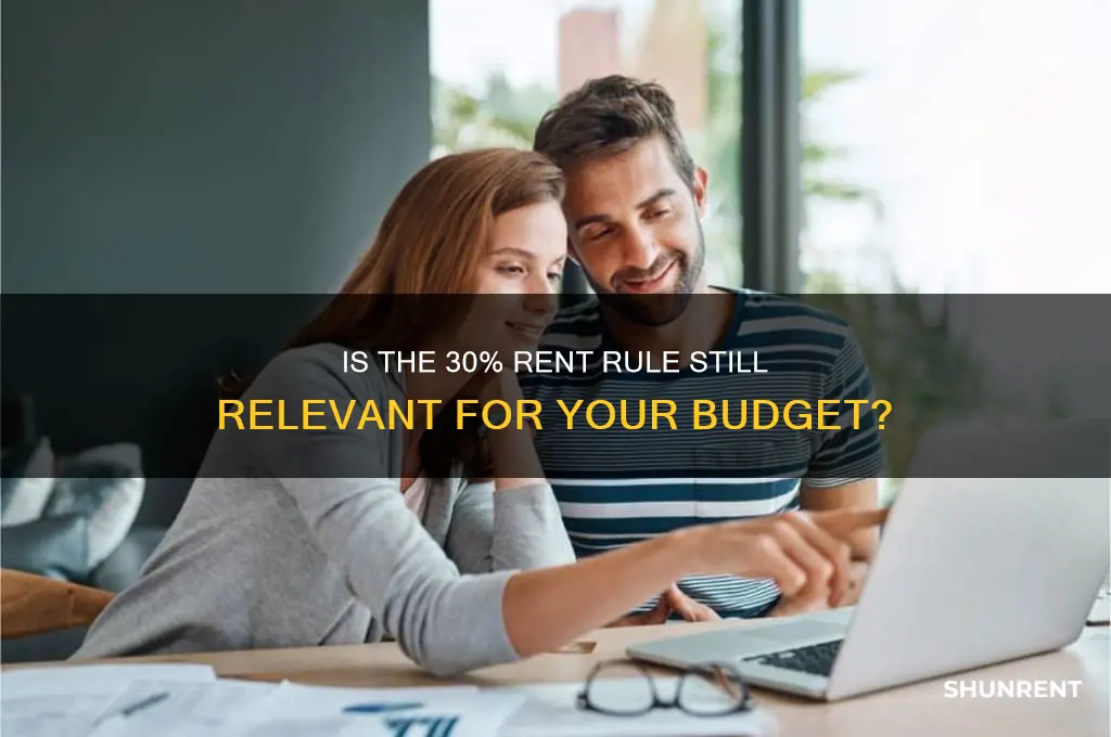 should your rent be 30 of your income