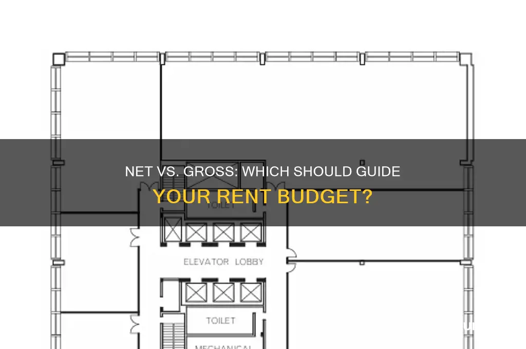 should your rent budget be based on net or gross