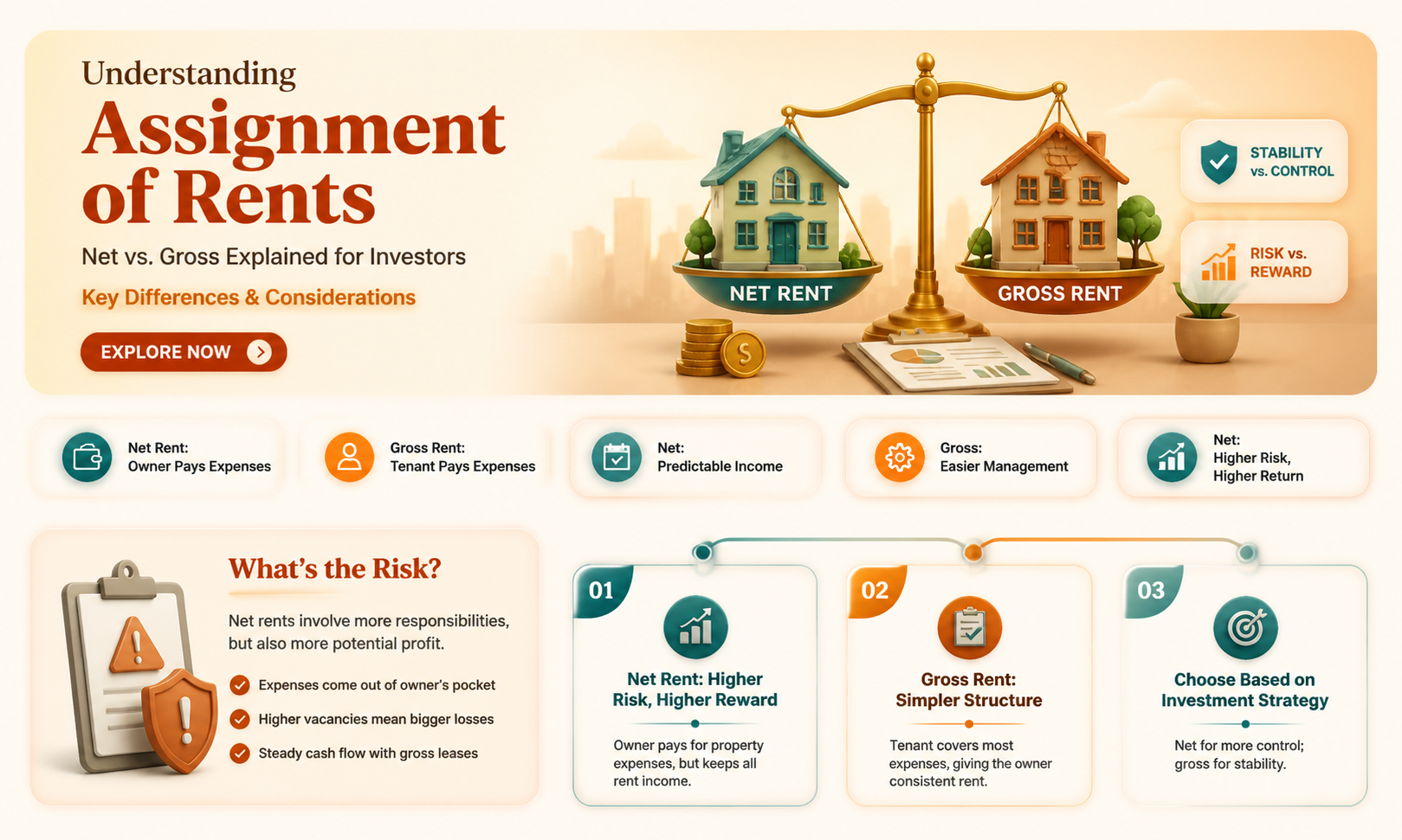 are assignment of rents net or gross