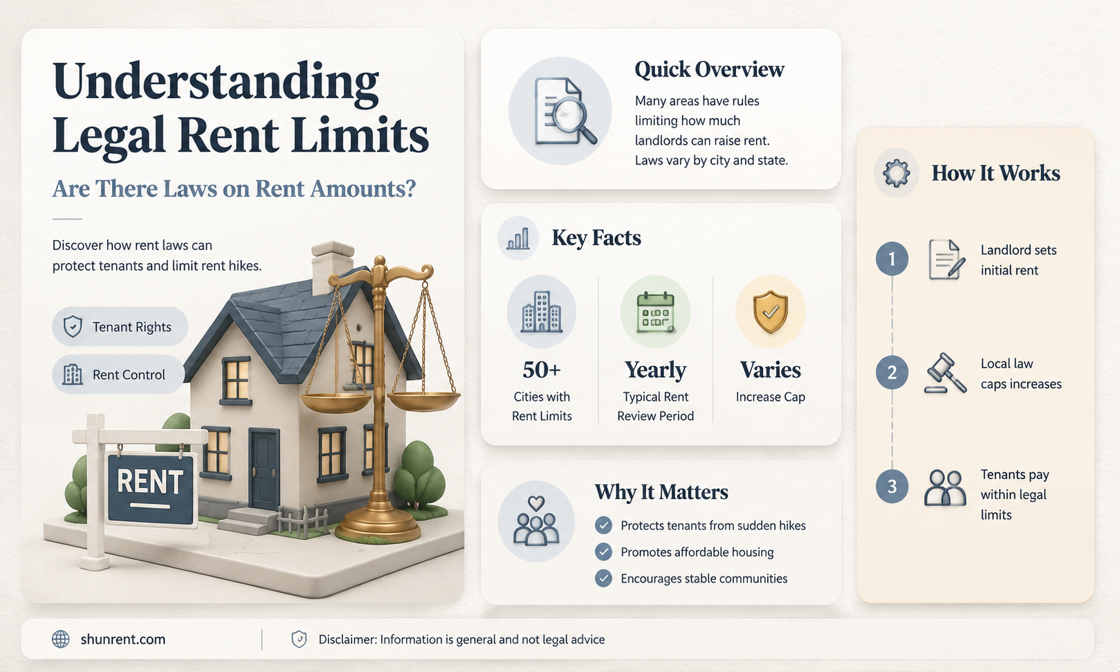 are there laws requiring amount of rent