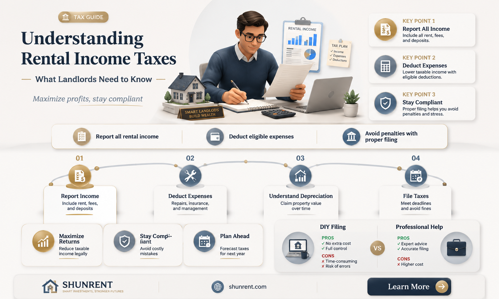 are you taxed on rent you collect