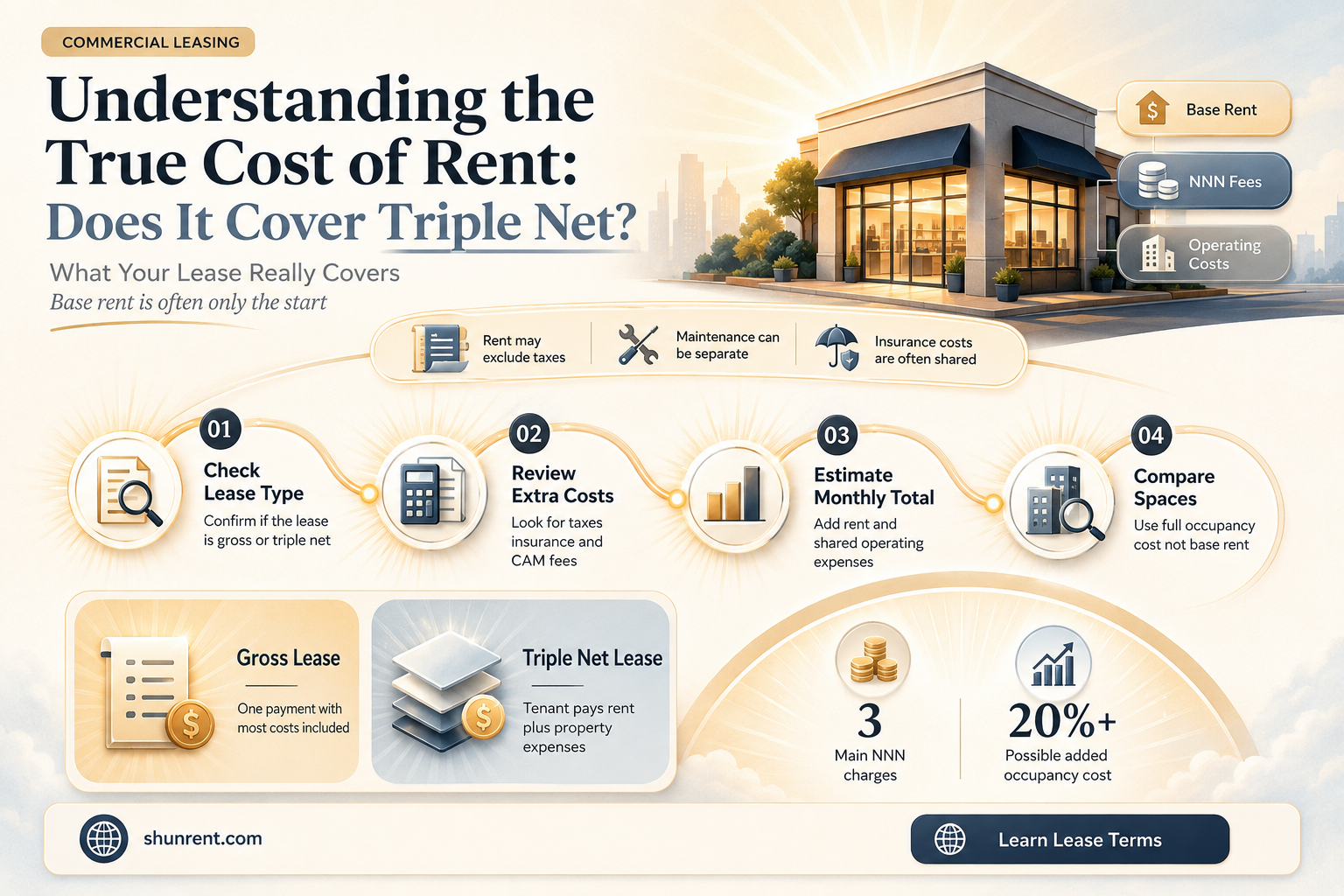 does a 10 cap rent include triple net