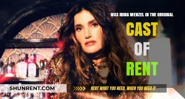Idina Menzel's Role in the Original Cast of Rent