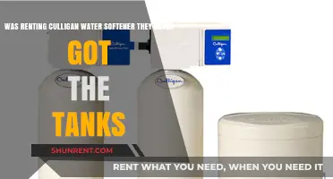 Renting Culligan Water Softener: Missing Tanks and Unresolved Issues