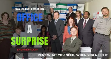 The Office's Rent Song: A Surprising Musical Moment?