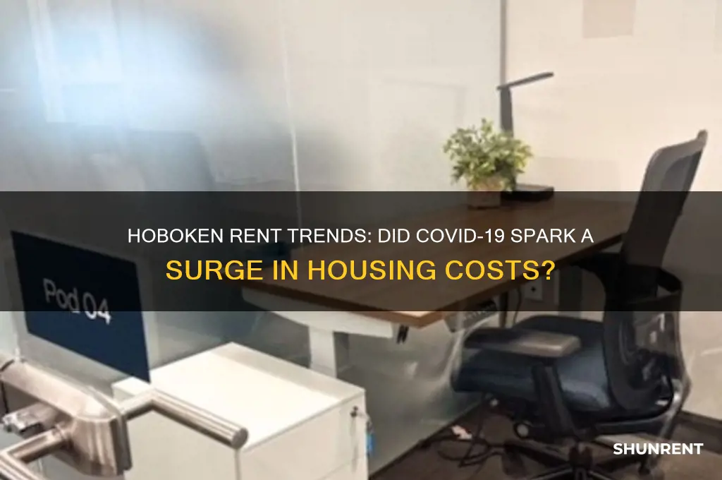 was there a rise in rent in hoboken during covid