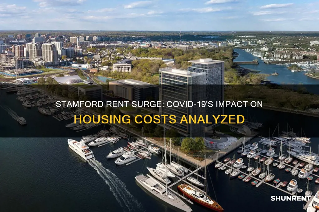 was there a rise in rent in stamford during covid