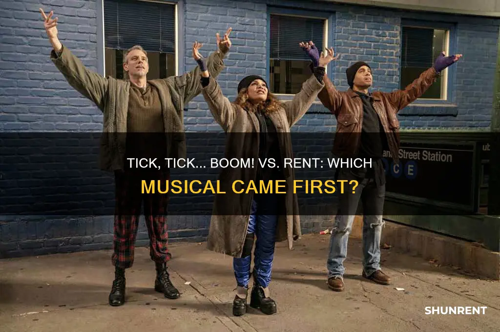 was tick tick boom written before rent