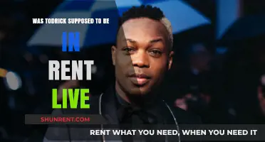 Was Todrick Hall Meant for Rent Live's Cast? The Truth