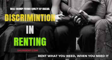 Trump Found Guilty: Racial Discrimination in Renting Practices Exposed