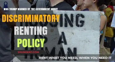 Trump's Discriminatory Renting Policy: Was He Warned by the Government?