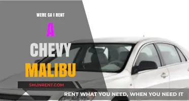 Where to Rent a Chevy Malibu: Top Locations and Tips