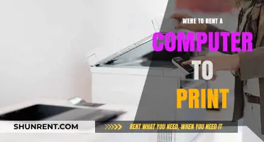 Where to Rent a Computer for Printing: Top Options and Tips