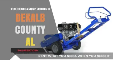 Rent Stump Grinders in DeKalb County, AL: Top Locations Guide