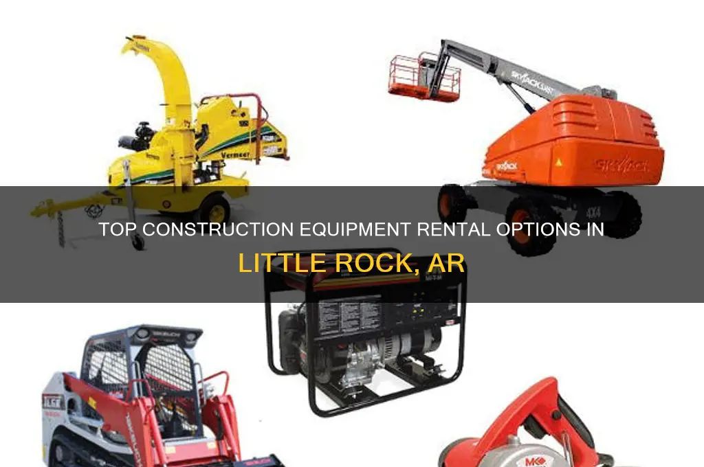 were to rent construction stuff little rock