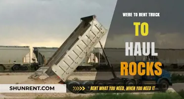 Renting the Right Truck for Hauling Rocks: A Comprehensive Guide