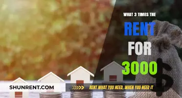 Understanding the Financial Rule: Three Times Rent for $3000 Explained
