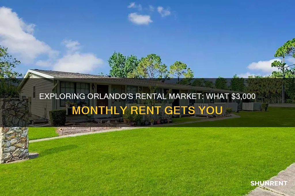 what 3k month rent is in orlando