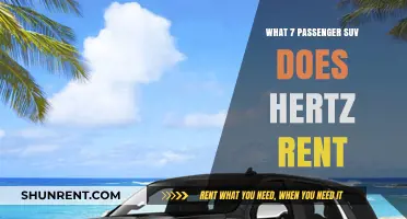Hertz's 7-Passenger SUV Rentals: Spacious Options for Your Next Trip