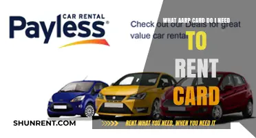 Which AARP Card is Required for Renting a Car?