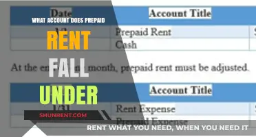 Prepaid Rent Accounting: Understanding the Correct Account Classification