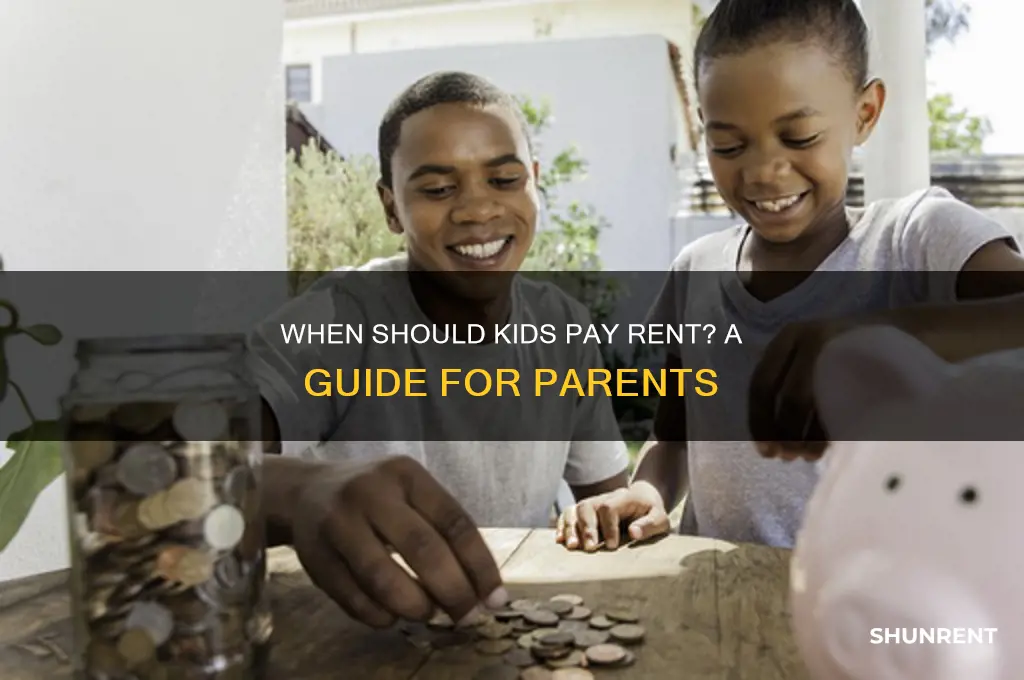 what age should you start charging your child rent