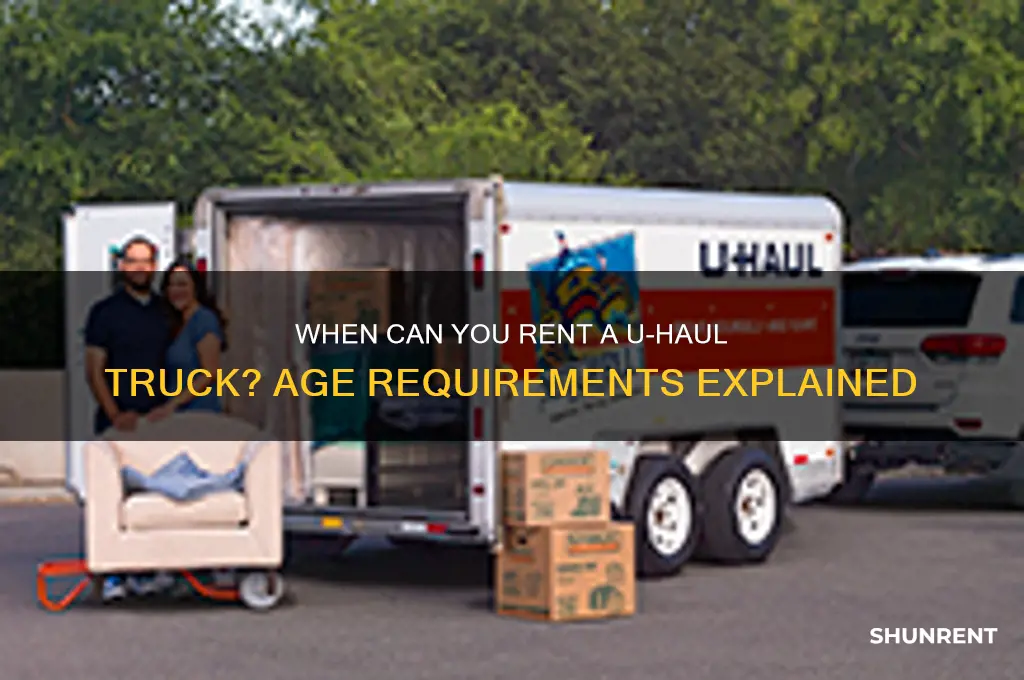 what age to rent a uhaul truck