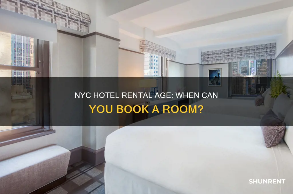 what age to rent hotel in nyc