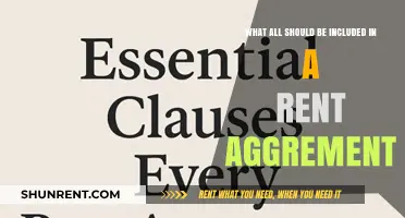 Essential Clauses to Include in Your Rent Agreement for Peace of Mind