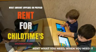 Understanding Prepaid Rent Amounts for Childtime: A Comprehensive Guide
