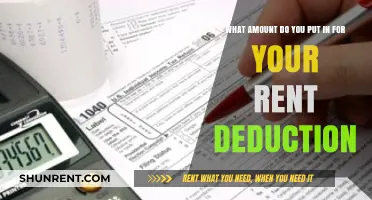 Maximize Your Rent Deduction: Smart Amounts to Claim on Taxes