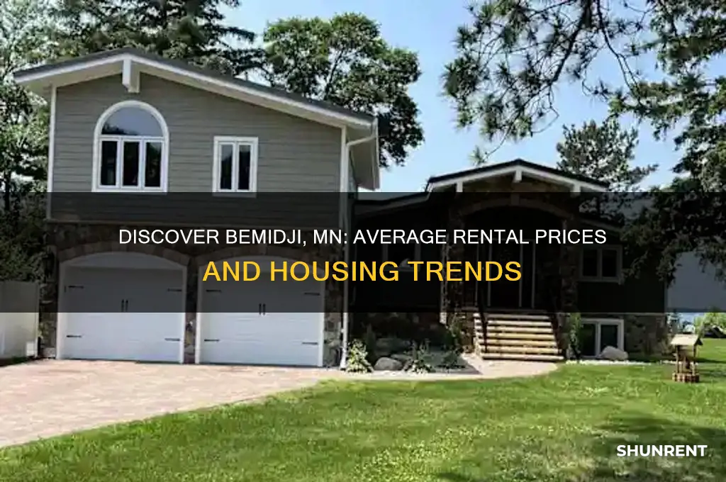what are average prices of rent in bemidji mn