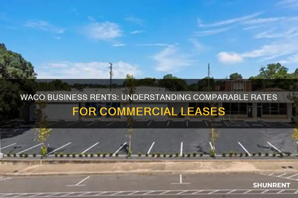 what are comparable rents in waco for a business