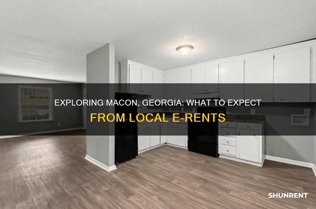 what are e rents like in macon georgia