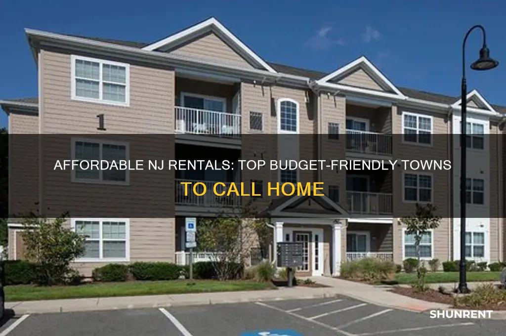 what are good places to rent in nj for cheap