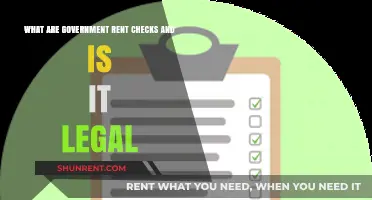 Government Rent Checks: Understanding the Program and Its Legal Status