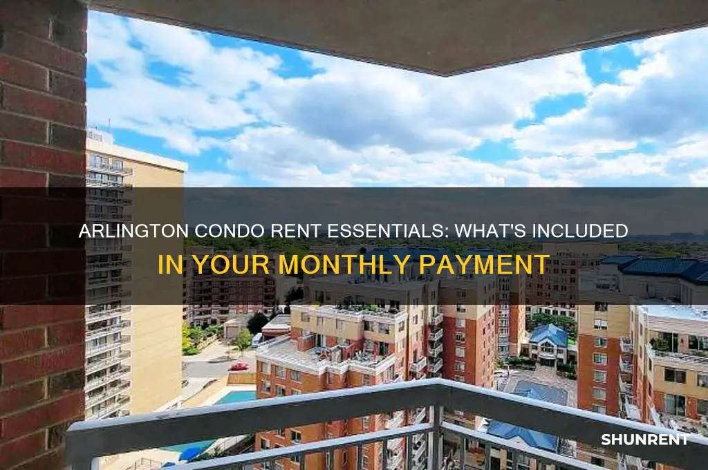 what are included in arlington condo rent