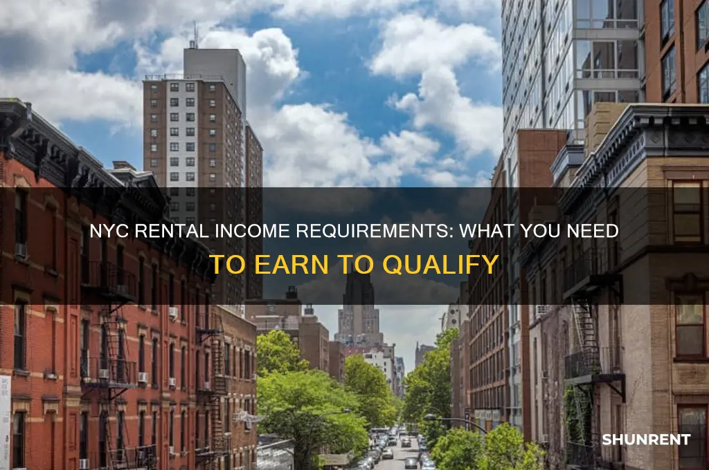 what are income requirements to rent in nyc
