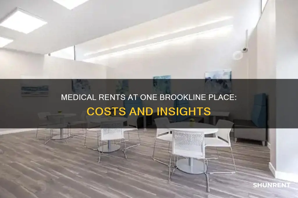 what are medical rents at one brookline place brookline ma