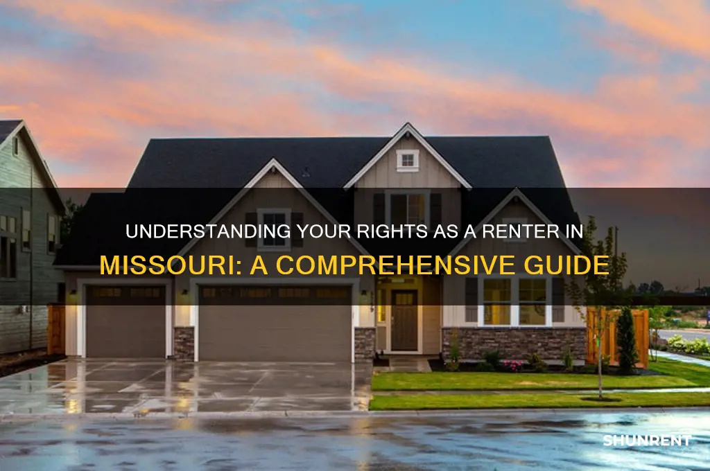 what are my rights as a renter in missouri