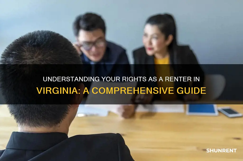 what are my rights as a renter in virginia