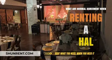 Understanding Standard Rental Agreements for Hall Rentals: Key Terms Explained