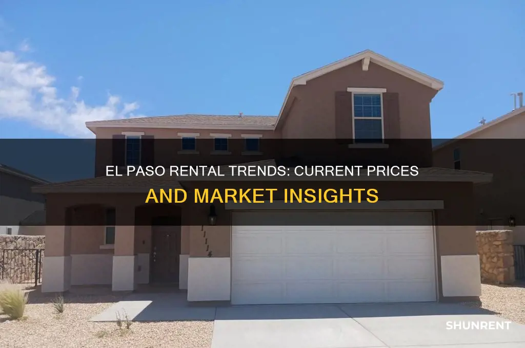 what are rents going for in el paso texas