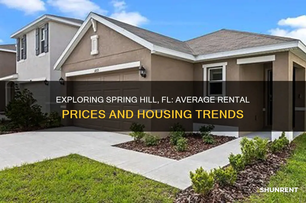 what are rents in spring hill fl